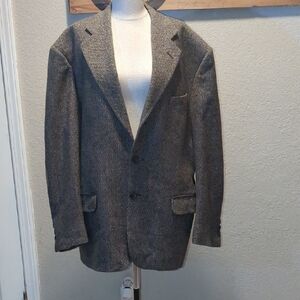 Men's Gray Blazer Vintage